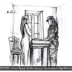 Иллюстрация к рассказу «КДС» из книги Алексея Федярова "Человек сидящий"