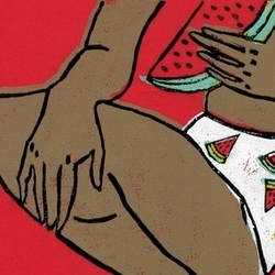 Арбуз красный