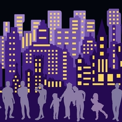 Ночной город