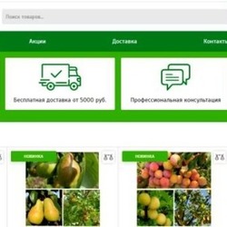 Все виды саженцев в интернет-магазине «Русский сад» 