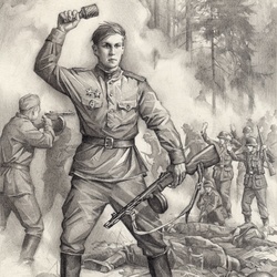 Подвиг гвардии младшего лейтенанта Рунова