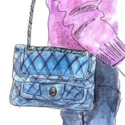 Джинсовая сумочка