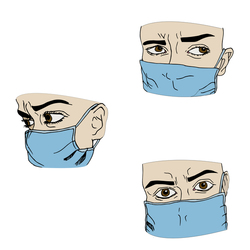 Эмоции тревоги из-за коронавируса