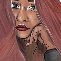 Портрет иллюстрация