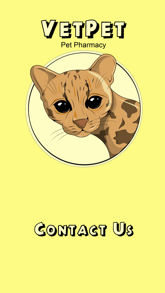 Иллюстрация Logo pet pharmacy в стиле графика Illustrators.ru