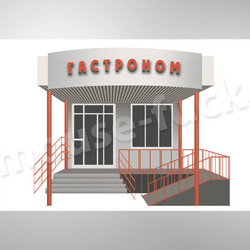 Эскиз фрагмента фасада