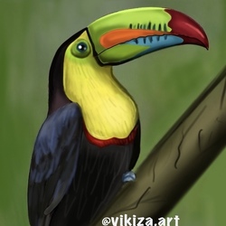 Екзотическая птица