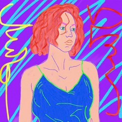 Девушка в топе