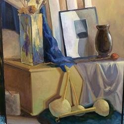 Натюрморт с тыквами