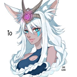 Fan-Art Io from the game Paladins