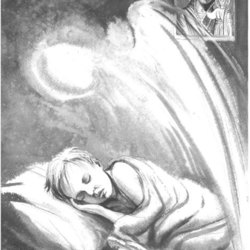 Ангел у постели ребёнка