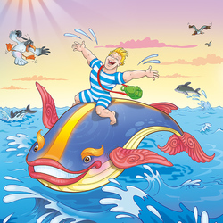 Иллюстрация для детского журнала