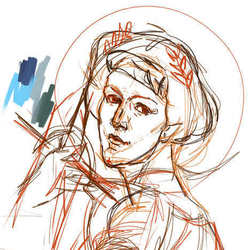 Sketch for Tarot Card