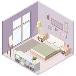 Комната в изометрии