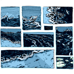 Море - детская книжная иллюстрация