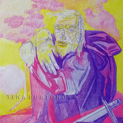 Странник, смотрящий на закат