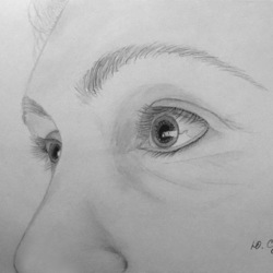 Автопортрет за монитором