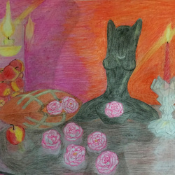 Натюрморт со свечами