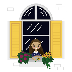 Девушка в окне