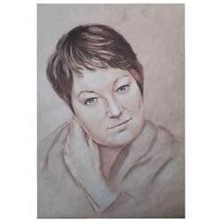 Портрет женщины.Графика