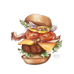 Food sketch