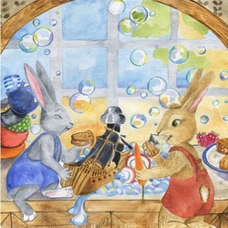 Иллюстрация к детской книге автор Lynnette Bonner