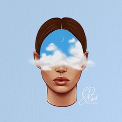 Clouds girl