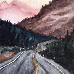 Горная дорога