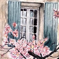 Весеннее окно