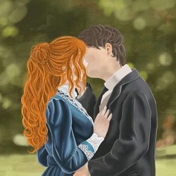 Поцелуй Энн и Гилберта