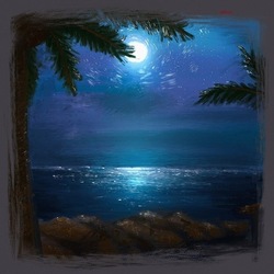 Скетч пейзажа