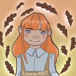 Рыжая девочка