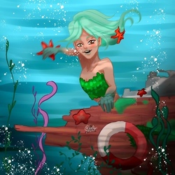 Девочка-русалка