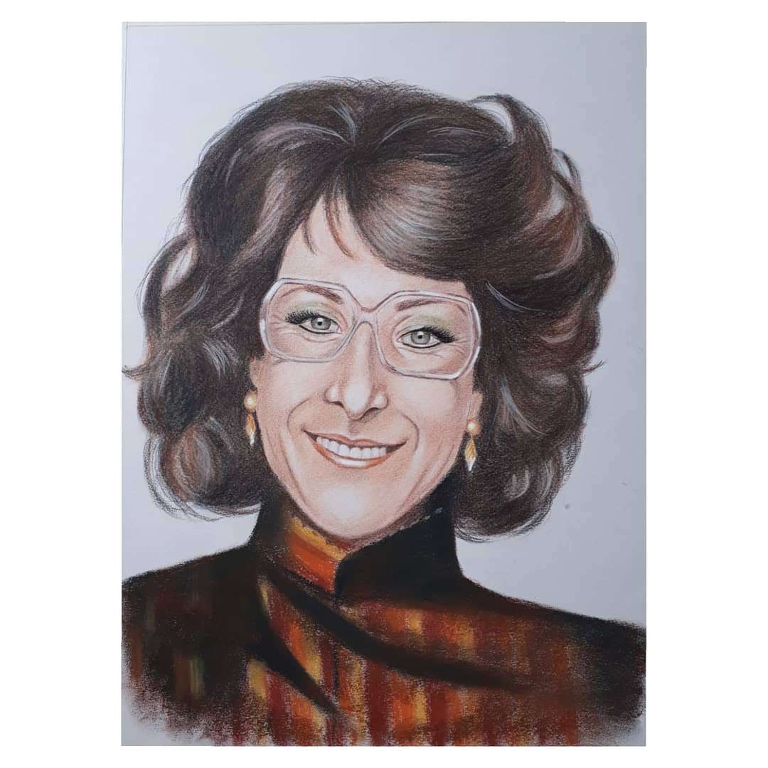 Портрет Дастина Хоффмана в образе Тутси