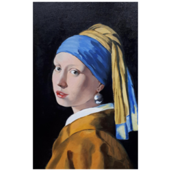 Вольная копия "Девушка с жемчужной сережкой"Вермеера
