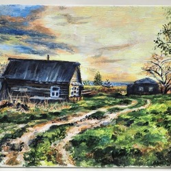 У бабушки в деревне