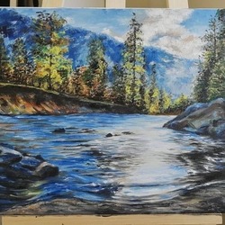 Горная река