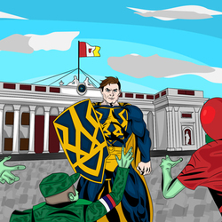 Иллюстрации для билбордов к выборам