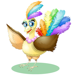 Яркая птица - павлин