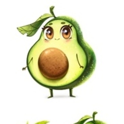 Персонаж - авокадо 
