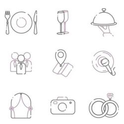 свадебные иконки