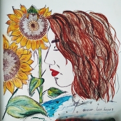 Подсолнухи