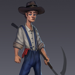 Concept art farmer