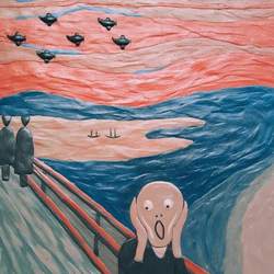 Крик. Кавер-версия. 