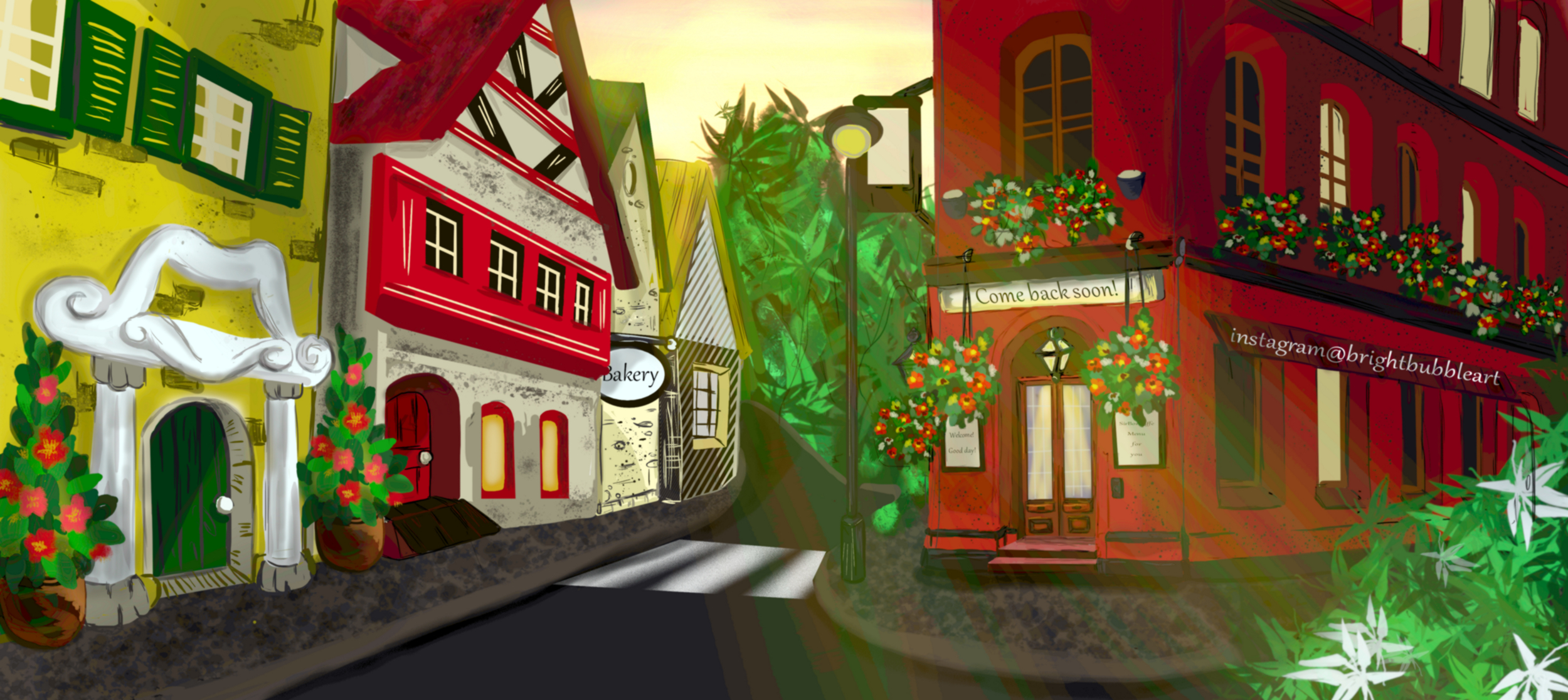 дизайн стены для кафе