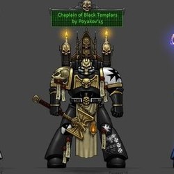 Концепты космодесантников Warhammer 40k