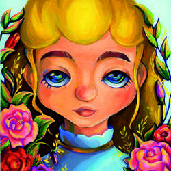 Иллюстрация фронтиспис к книге "Таинственный сад"