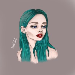  арт портрет