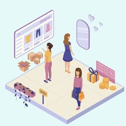 Изометрия для сайта