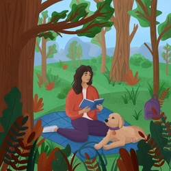 Прогулка в парке (шумы)